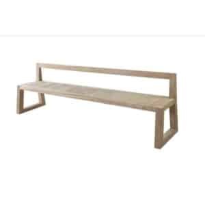 Mason bank zonder armleuning 274x58x48 cm teak - Max luuk