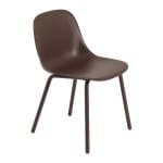 Muuto Fiber Outdoor Stoel - Brown Red