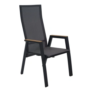 Standenstoel Amir teak negro