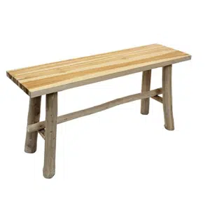 Teak Bench 100 cm - Van der leeden