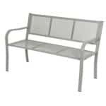 Tuinbank Brest 127 cm Licht Grijs - Buitengewoon de boet