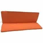 Tuinbankkussen - Polyester - Oranje 140 cm