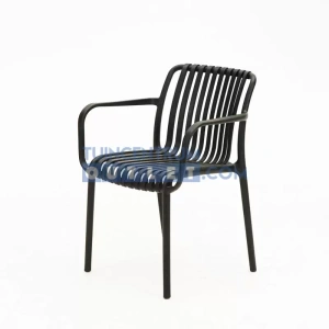 Tuinstoel Porto B-03 Zwart stapelbaar Vita