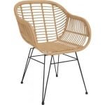 Tuinstoelen Moda nature set 4 stuks