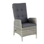 Verstelbare stoel Santa Cruz Chocolate Taupe - Oosterik home