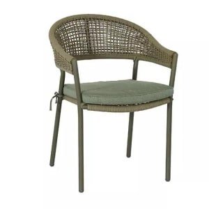 Vitaro Dining Tuinstoel Olijfgroen - Buitengewoon de boet