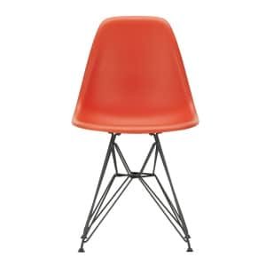 Vitra DSR Stoel Zwart / Rood