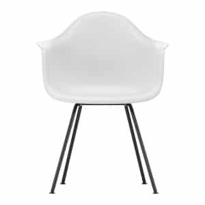 Vitra Eames Plastic Chair DAX Zwart - Cotton White