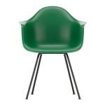 Vitra Eames Plastic Chair DAX Zwart - Emerald Green