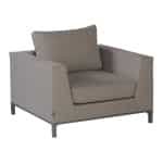 WOOOD Outdoor Loungestoel 'Sicilië' kleur Taupe