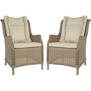 Wine & Dine Straw tuinstoel set van 2