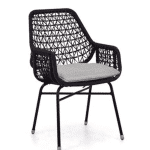 Zara Tuinstoel Black - Applebee