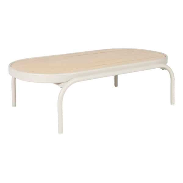 Zuiver Outdoor Ovale Salontafel Vista 110 x 62cm - Beige