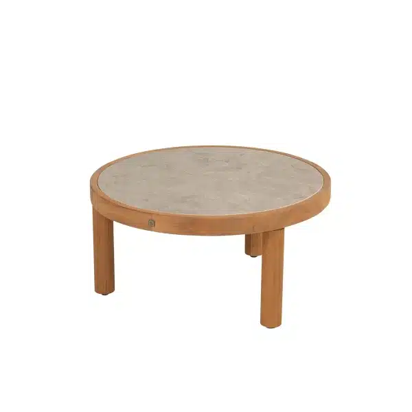4 Seasons Outdoor | Finn Koffietafel Ø63 cm | Sabbia Panna