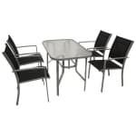 Aluminium Tuinset Groningen 5-delig