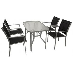 Aluminium Tuinset Groningen 5-delig