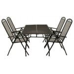 Aluminium Tuinset Rotterdam 5-delig