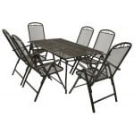 Aluminium Tuinset Utrecht 7-delig