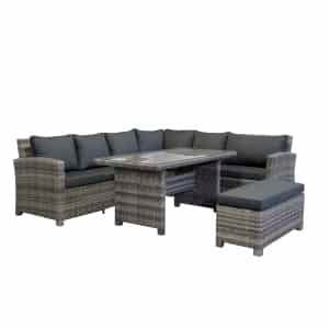 Aluminium loungeset Parma