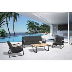 Aluminium loungeset Robinson
