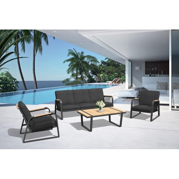 Aluminium loungeset Robinson