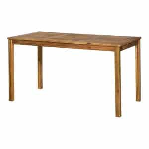 Artistiq Living Tuintafel Larissa 135 x 80cm, Acaciahout - Bruin