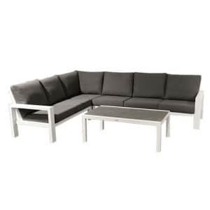 Benton Loungeset Wit - Buitengewoon de boet