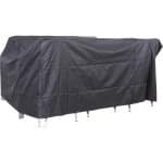 Beschermhoes grijs voor tuinset 215 x 170 cm -