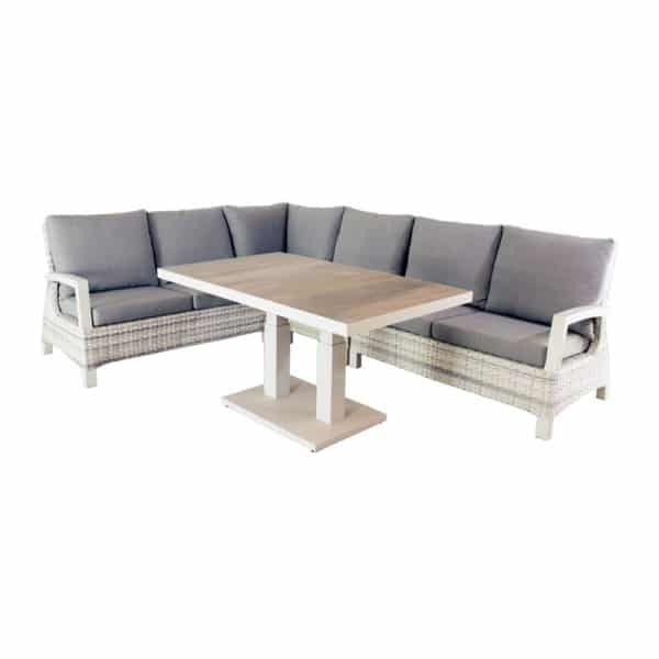 Dining hoekset West Haven Frozen Grey - Oosterik home