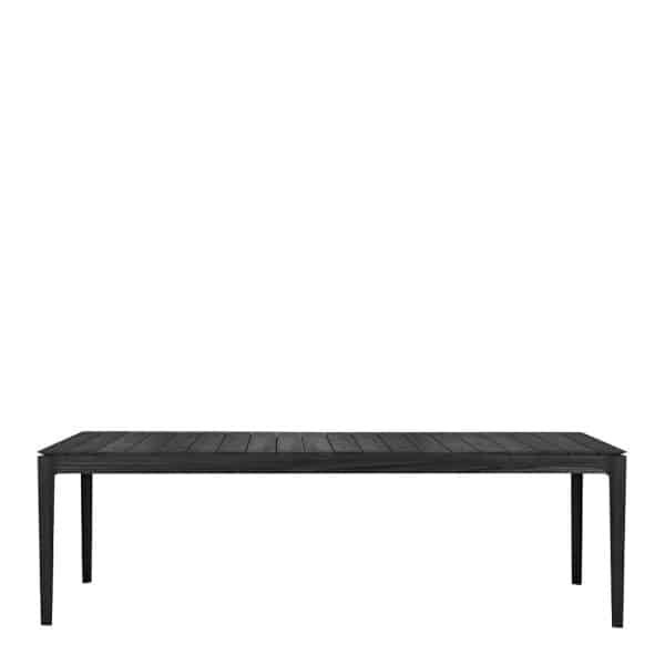 Ethnicraft Bok Outdoor Tafel - Zwart Teak