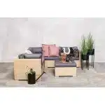 Fonteyn | Loungeset Rimini | Naturel