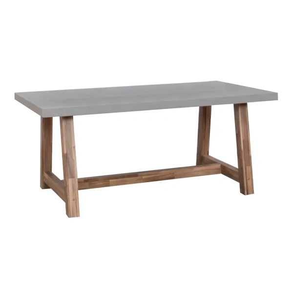 Fonteyn | Tuintafel Monda 180 x 100 cm | Betonlook/Acacia