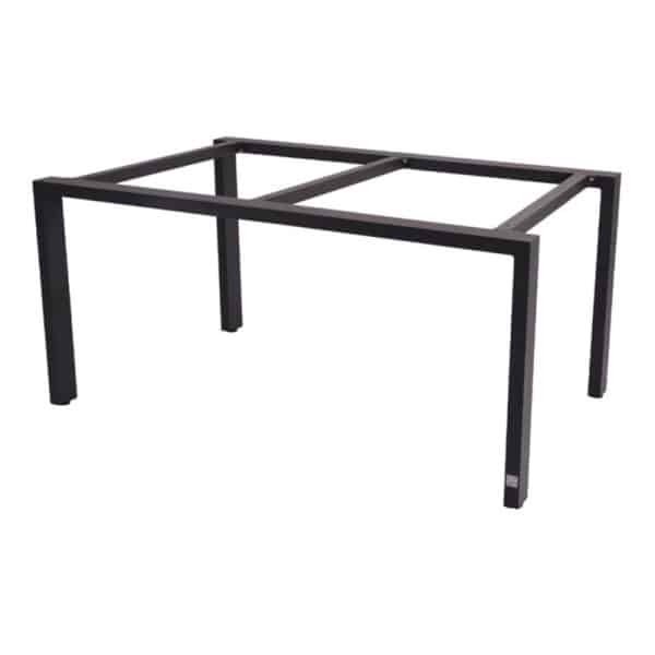 Goa Tafelframe Antracite Met Tafelblad Teak 160 x 95 cm - 4so