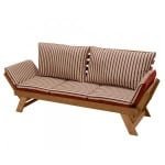 Graz houten loungebank