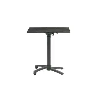Julia HPL bistro table 70x70cm grey