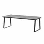 Konos Tafelframe Antracite met HPL Light Grey tafelblad 220 x 95 cm - 4so
