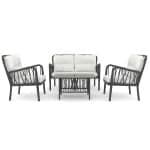 Kunststof loungeset Gaza (incl. kussens)