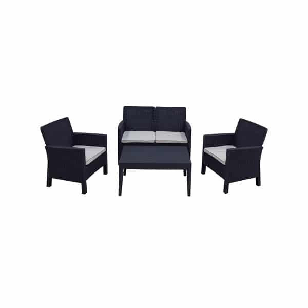 Kunststof loungeset Lova (incl. kussens)