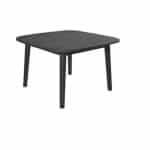 Lennon tafel 120x120x76 cm teak charcoal finish - Max luuk