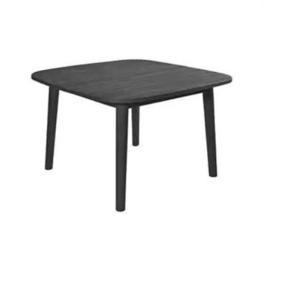 Lennon tafel 120x120x76 cm teak charcoal finish - Max luuk