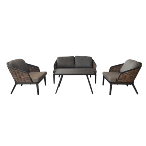 Loungeset Hawaii Nature Grey Oosterik Home - Oosterik home