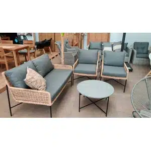 Loungeset Kane 4 pers - incl. tafel