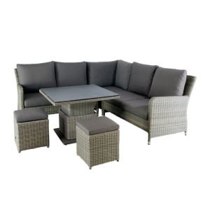 Loungeset Ridgecrest Chocolate Taupe - Oosterik home