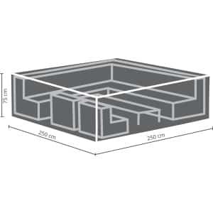 Loungeset bescherm hoes 250 x 250 x 75 cm
