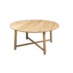 Mare coffee table dia. 94x45 cm teak - Yoi