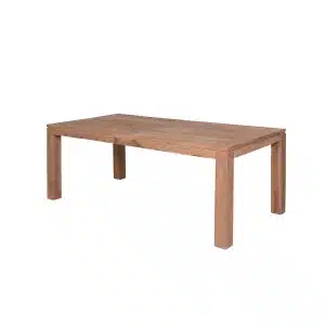Mexico tafel 200x100xH76 natural teak/ poten 10x10 - Garden impressions