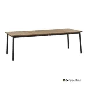 Milou Tuintafel Black - 240x100 cm - Applebee