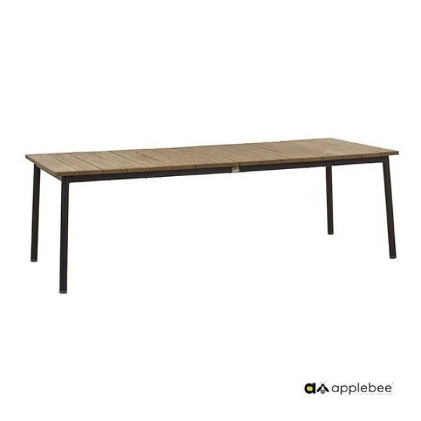 Milou Tuintafel Black - 240x100 cm - Applebee