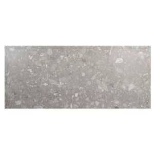 Minerva Tafelframe Antracite Met Tafelblad Ceramic Terrazzo 220 x 95 cm - 4so