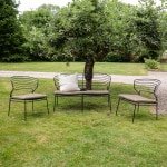 Nohr Loungeset Daman Met bank en 2 loungestoelen - Zand